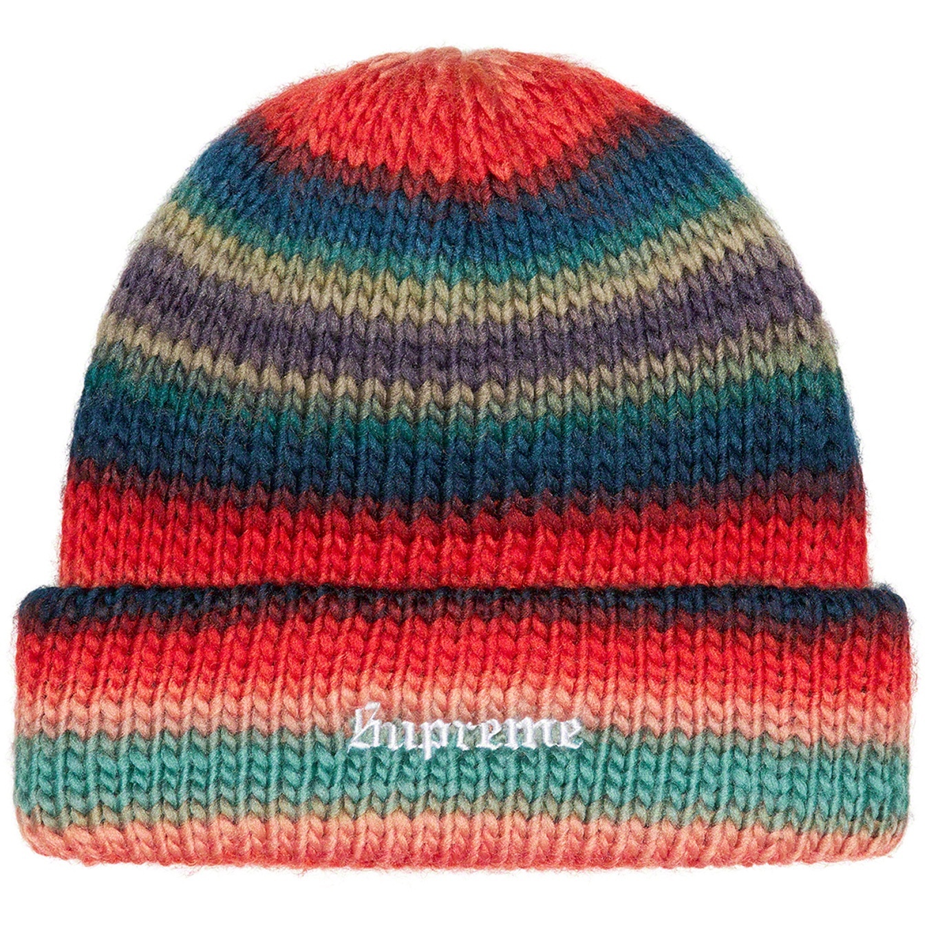 Ombre Stripe Beanie